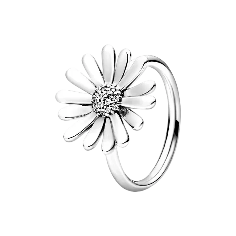 925 Sterling Silver Zircon Fashion Ring