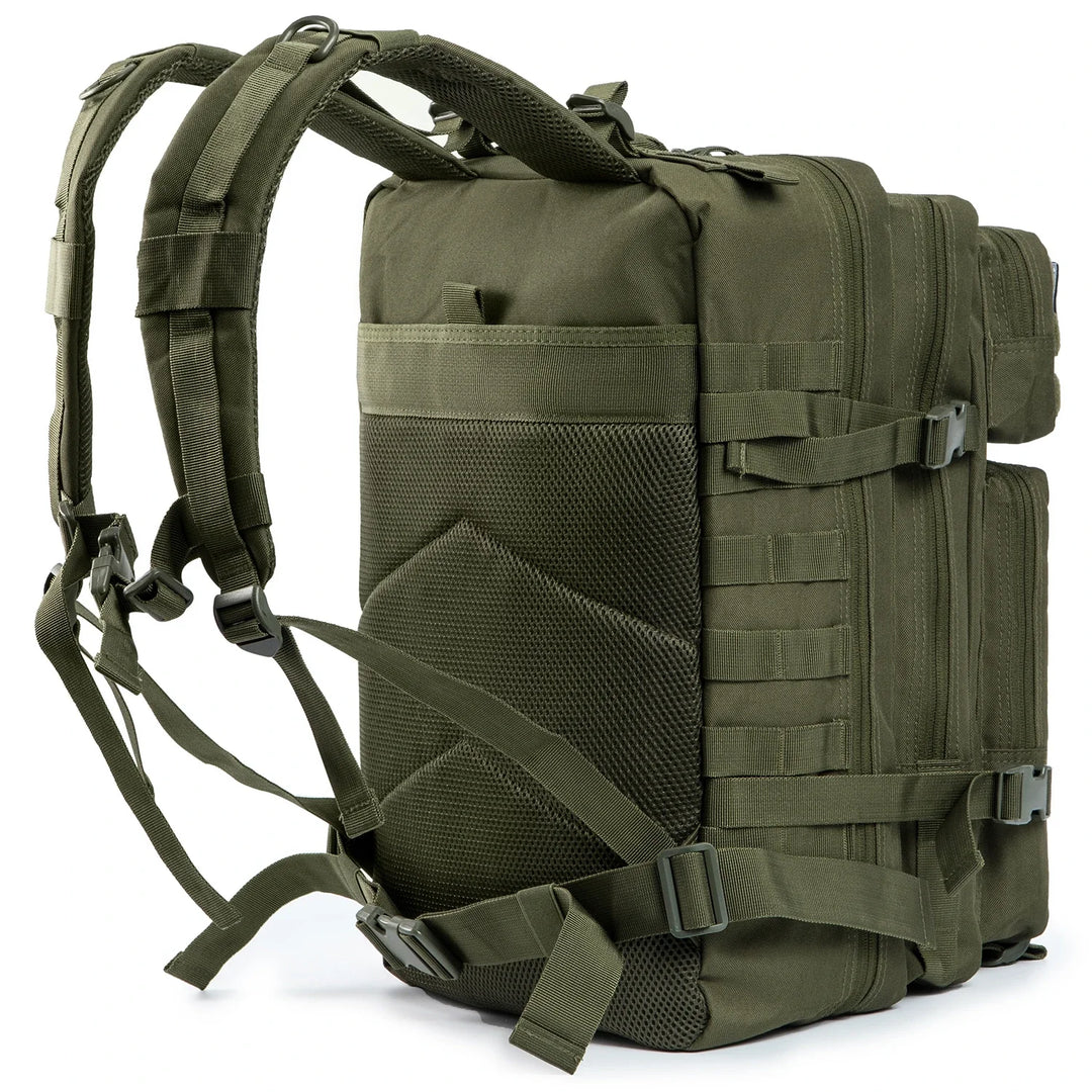45L Tactical Backpack with Multi-Compartment Storage