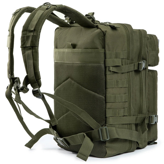 45L Tactical Backpack with Multi-Compartment Storage