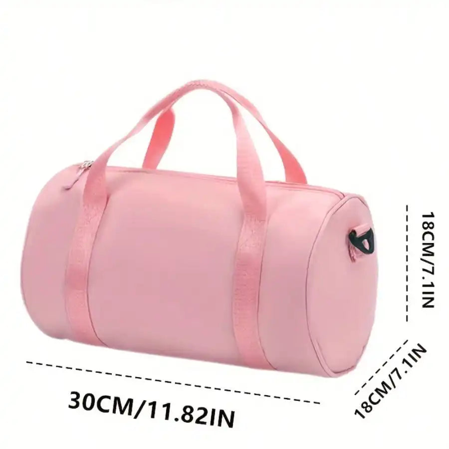 Mini Barrel Gym Duffle Bag with Shoulder Strap