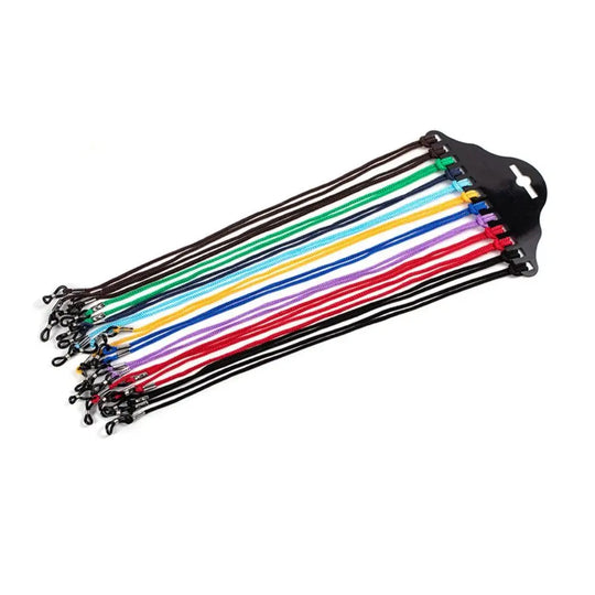 12-Pack Nylon Glasses Chain Lanyards for Eyeglasses &amp; Sunglasses