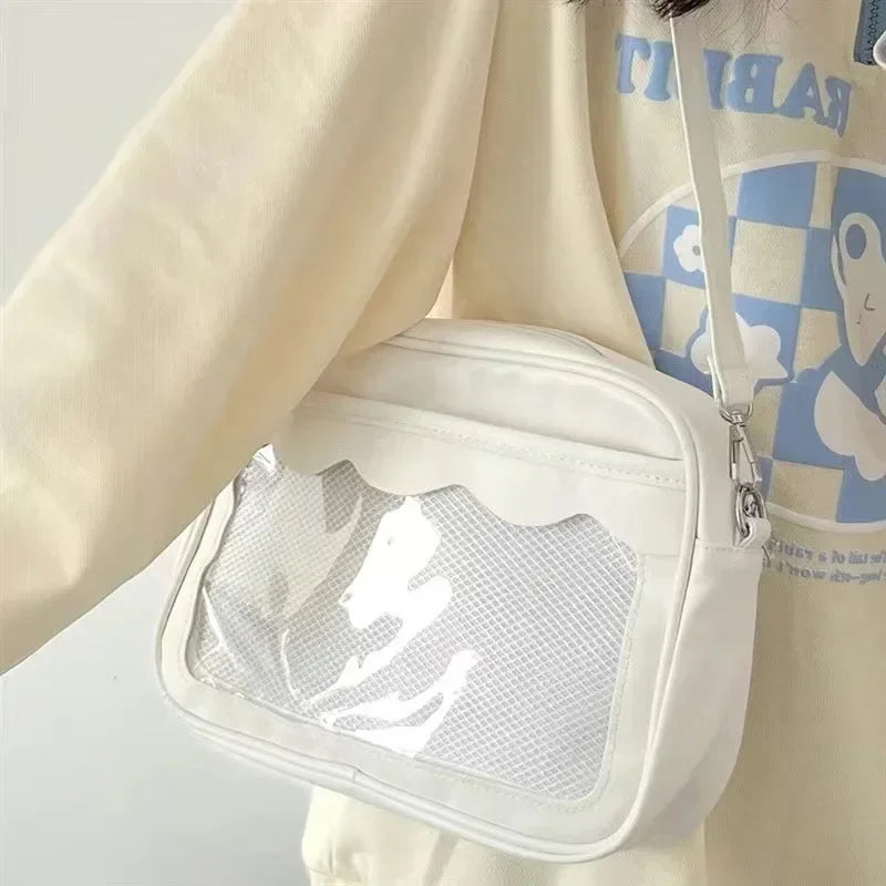 Japanese Ita Messenger Bag with Clear Display Window