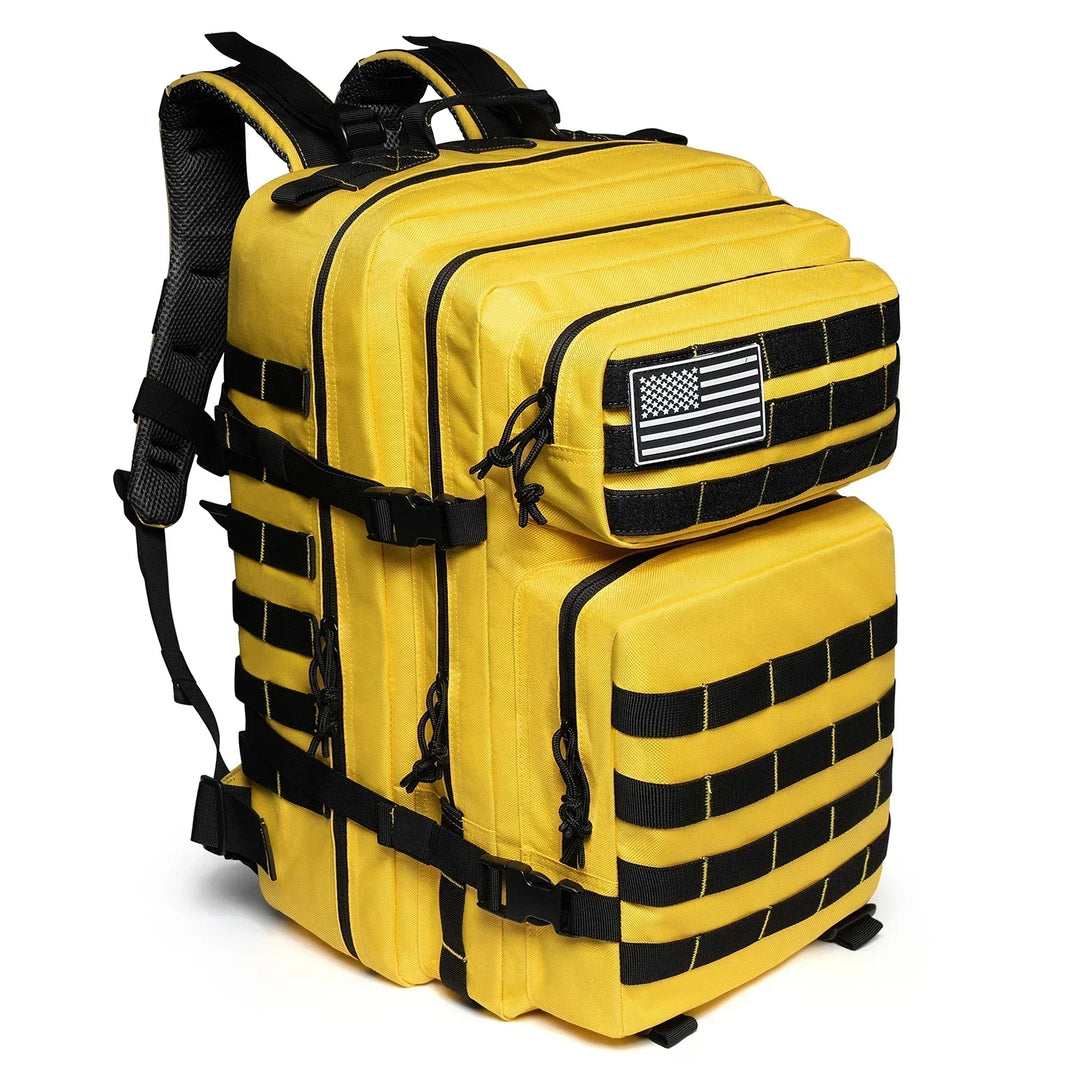 45L Tactical Backpack with Multi-Compartment Storage