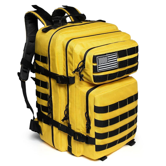 45L Tactical Backpack with Multi-Compartment Storage
