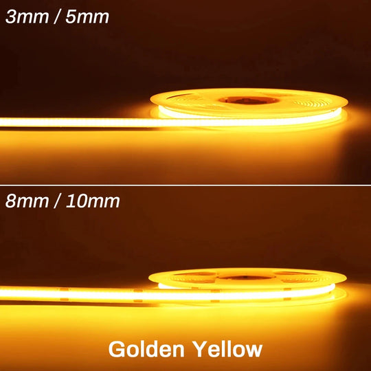 COB LED Strip Light 12V/24V Flexible Tape Light