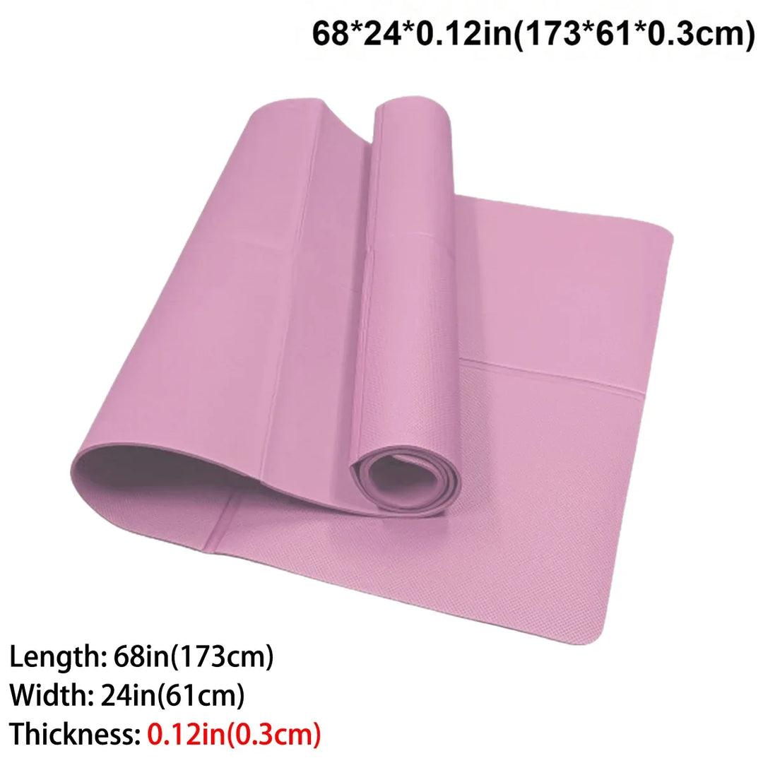 Foldable EVA Yoga Mat for Yoga, Pilates &amp; Floor Exercise