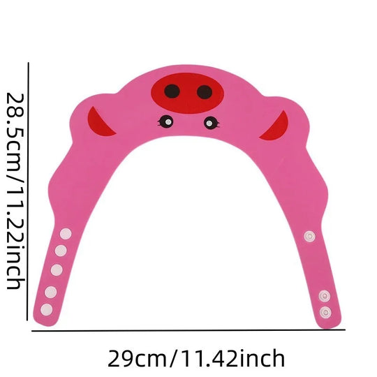 Adjustable Baby Shower Shampoo Hat for Toddlers &amp; Kids