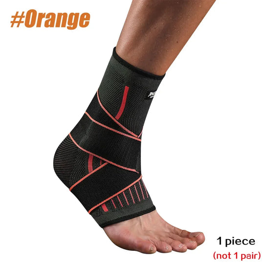 Adjustable Compression Ankle Brace Support Sleeve