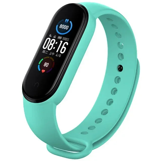 Silicone Replacement Watch Band for Xiaomi Mi Band 3–7