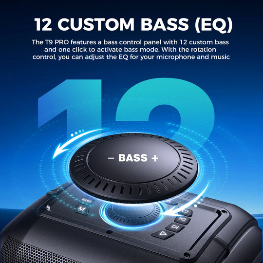 W-KING T9 Pro 250W Bluetooth Party Speaker
