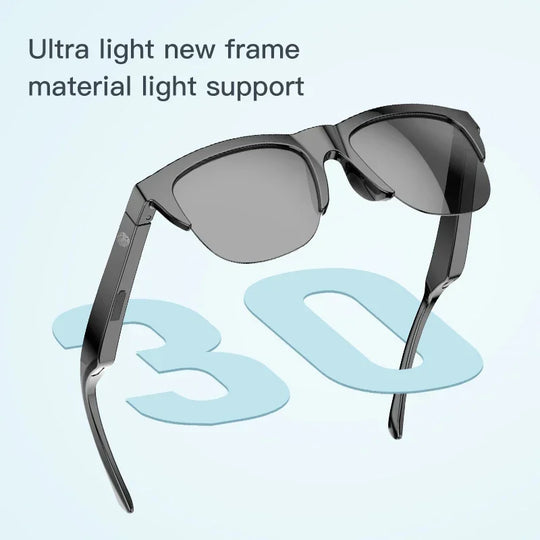 Bluetooth 5.3 Smart Audio Sunglasses with UV Protection