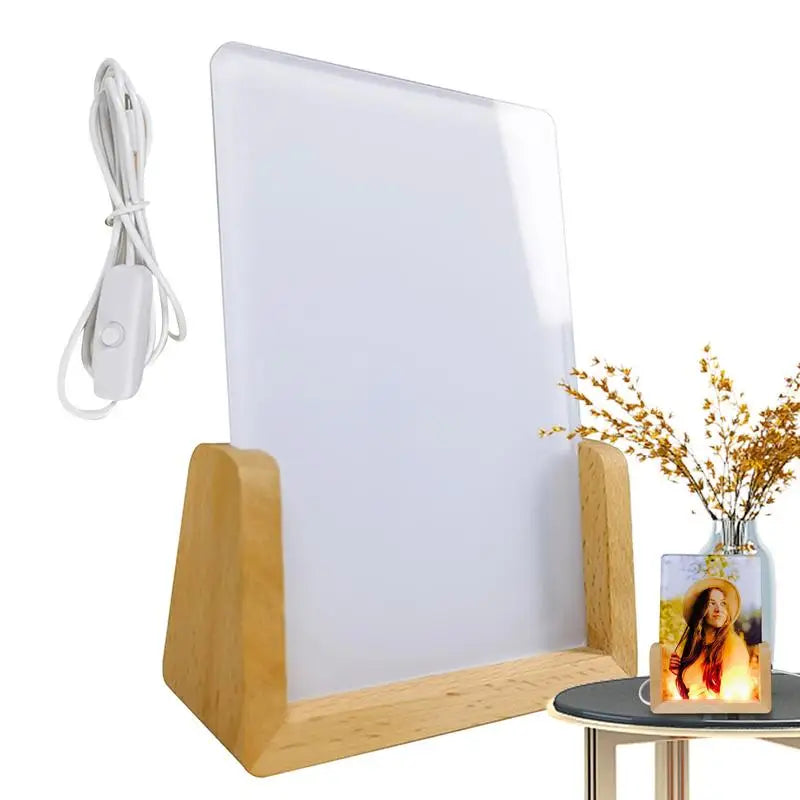 Personalized Sublimation LED Acrylic Night Light