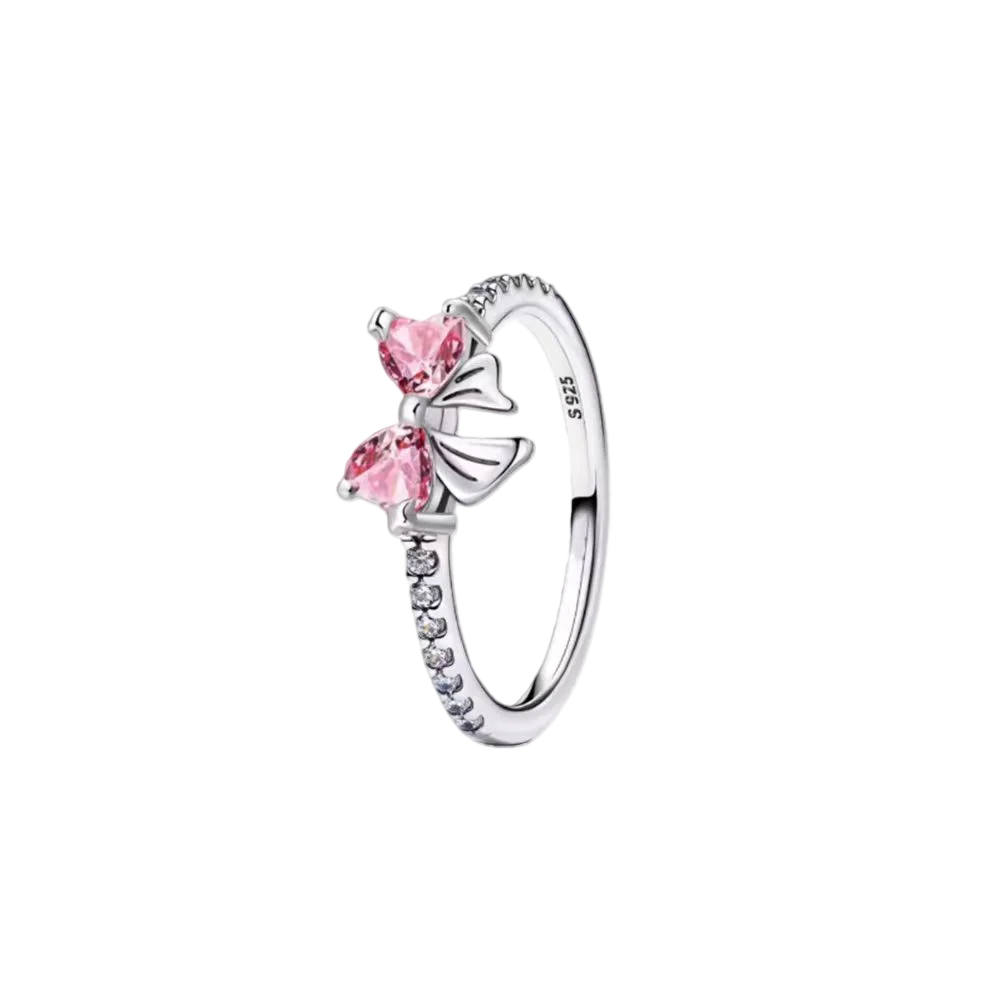 925 Sterling Silver Zircon Fashion Ring