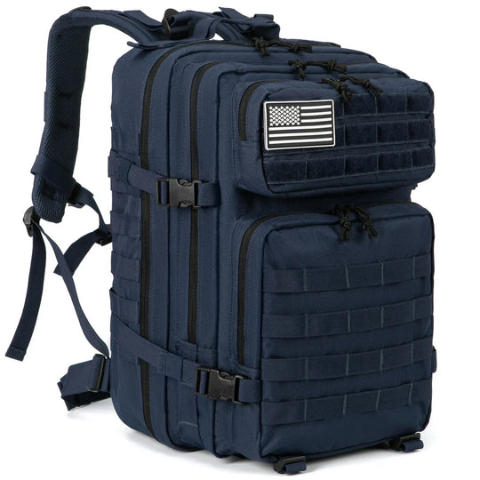 45L Tactical Backpack with Multi-Compartment Storage