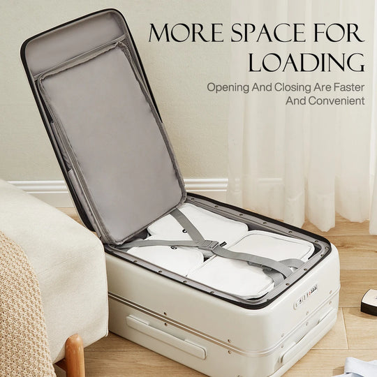 20" PC Carry-On Luggage with Front Laptop Pocket