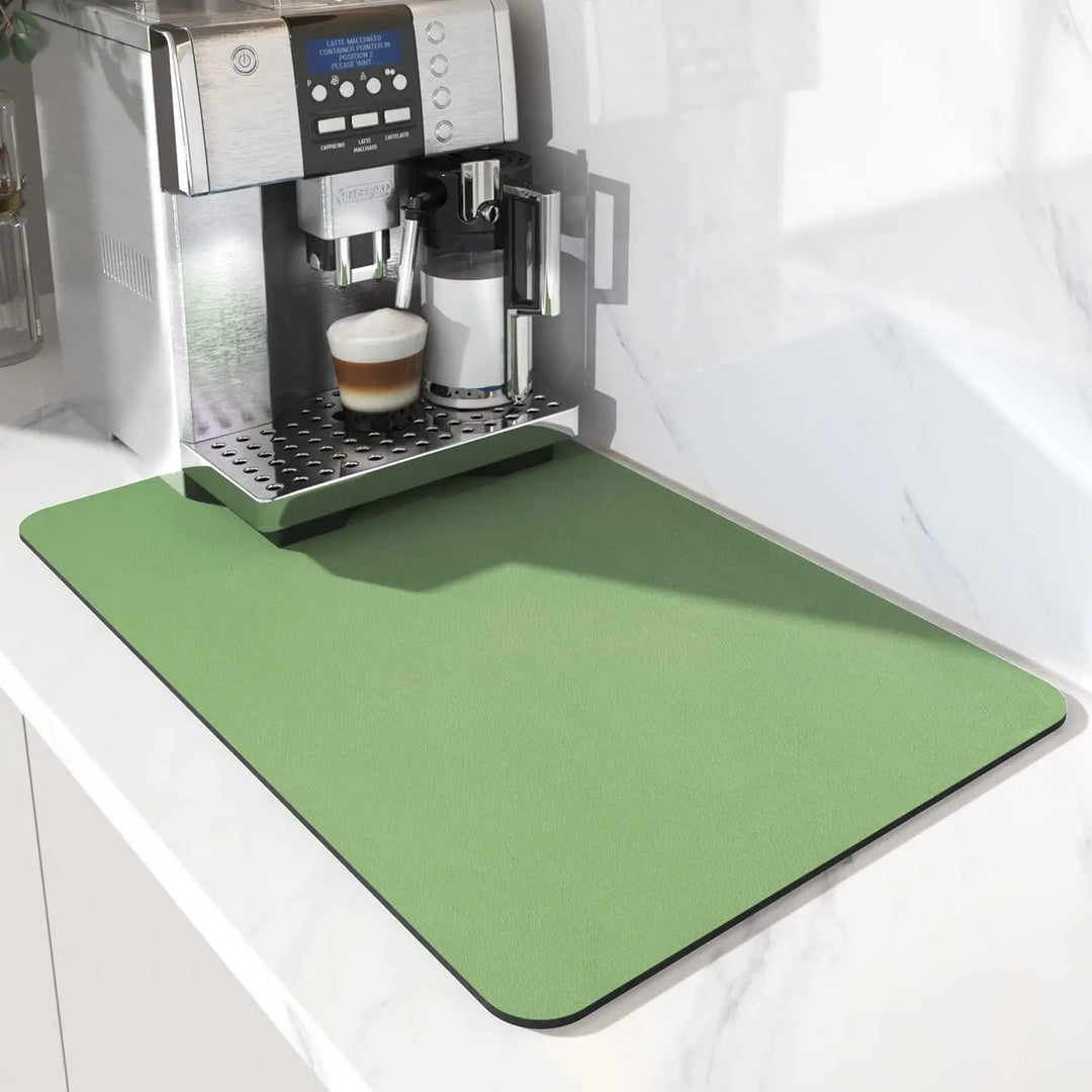 Water-Absorbent Diatom Dish Drying &amp; Coffee Machine Mat