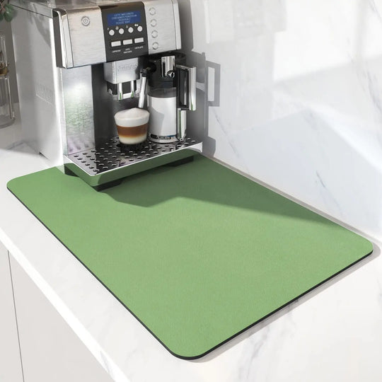 Water-Absorbent Diatom Dish Drying &amp; Coffee Machine Mat