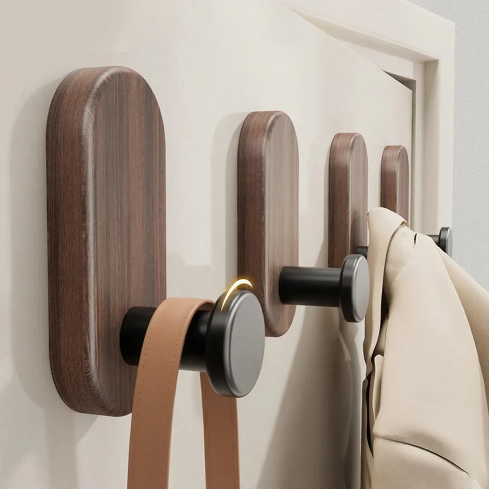Self-Adhesive Wood Wall Hook