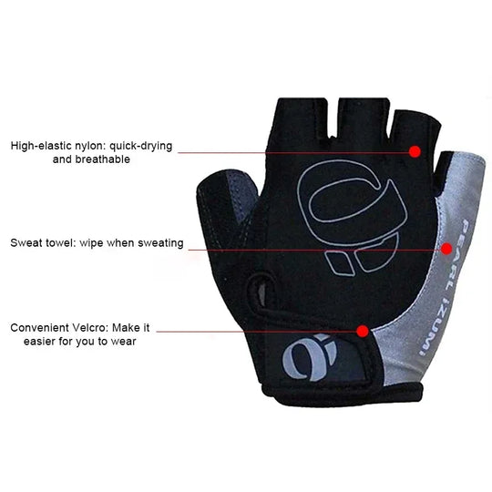 Half Finger Gel Cycling Gloves for Road &amp; Mountain Bikes