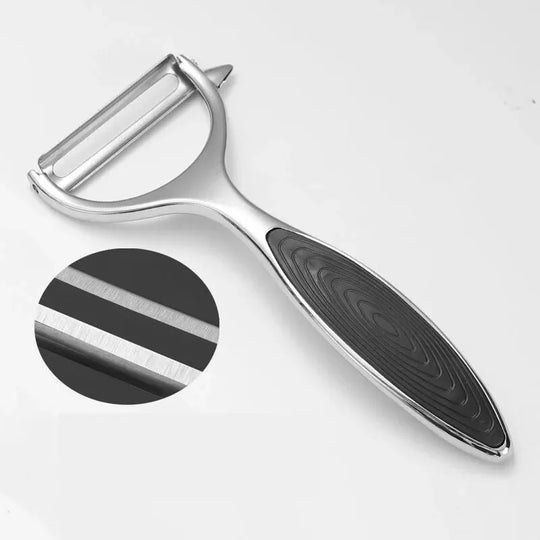 Stainless Steel Swivel Vegetable Peeler with Potato Eye Remover