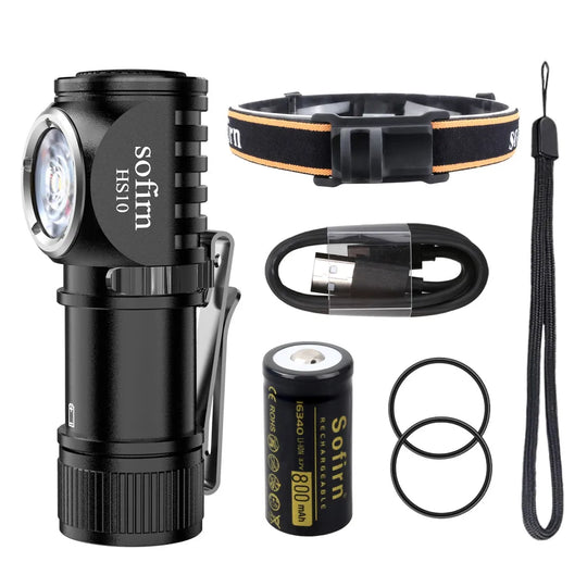Sofirn HS10 USB-C Rechargeable Mini LED Headlamp