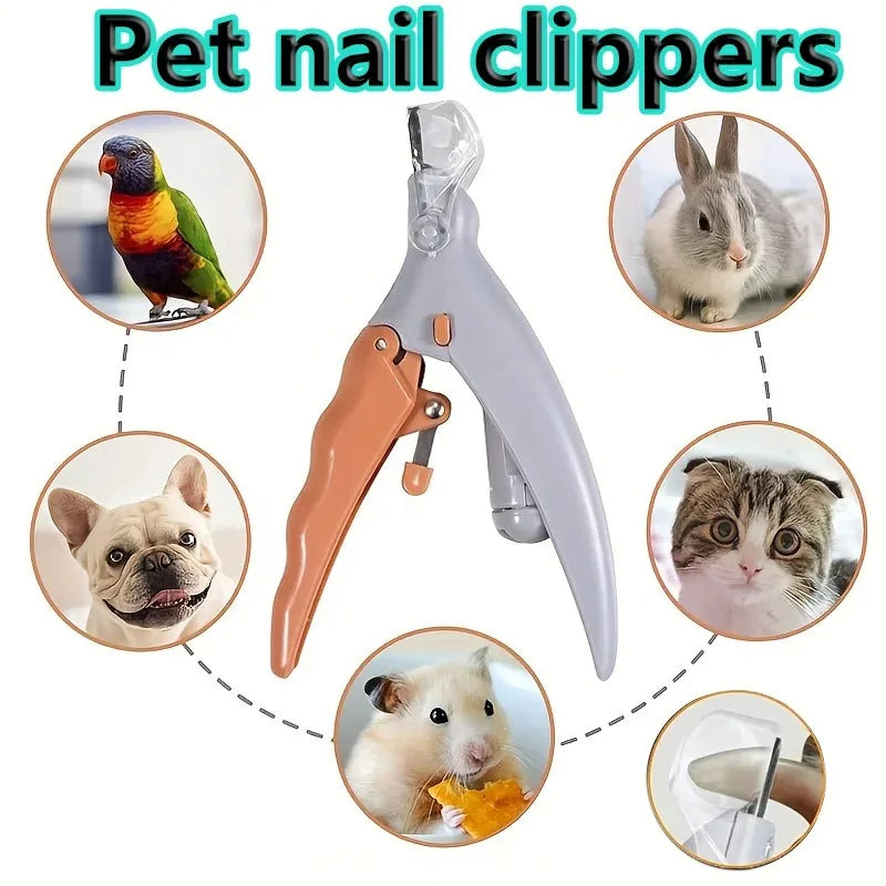 LED Pet Nail Clipper with Safety Light for Dogs &amp; Cats