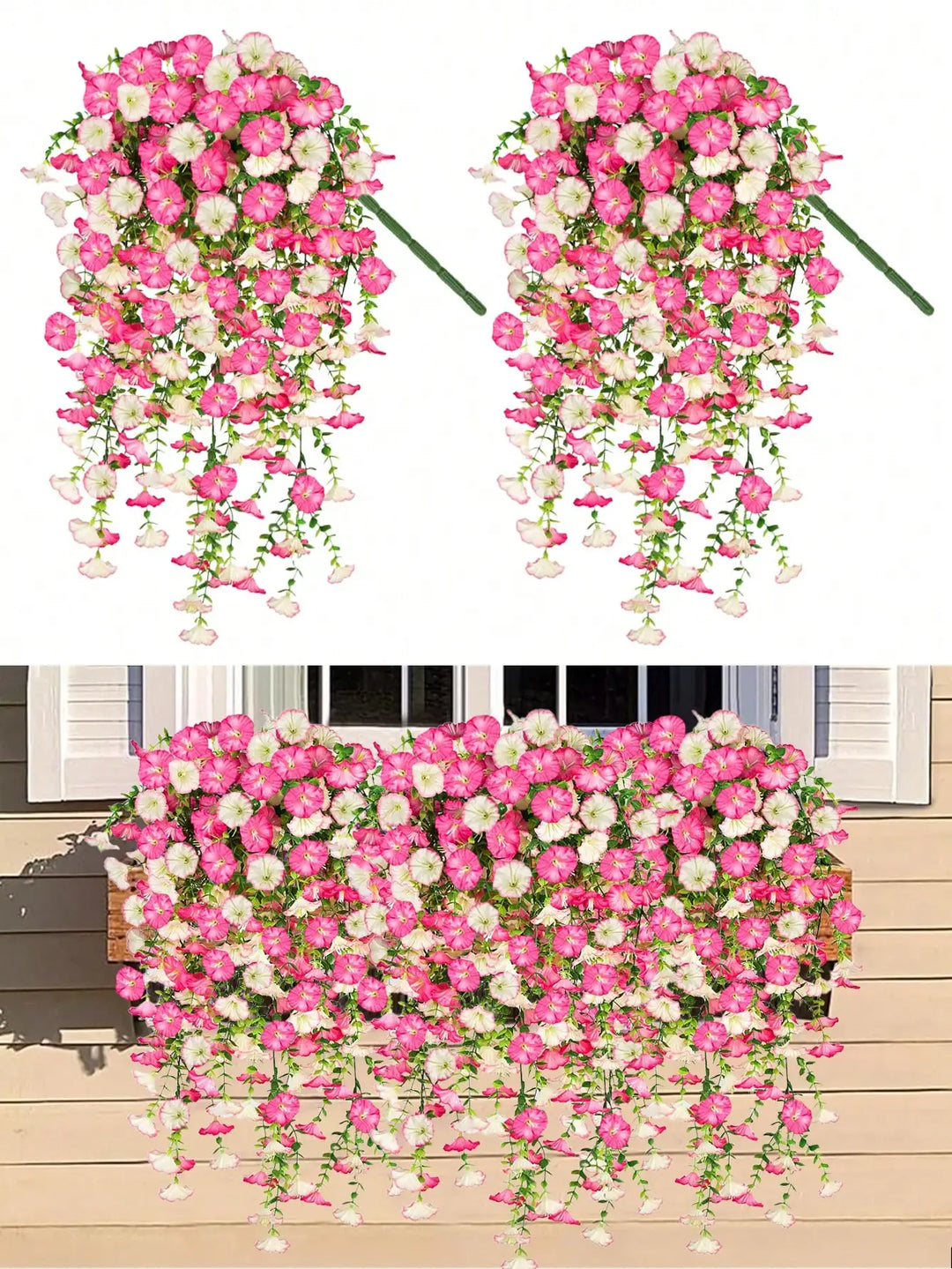 Artificial Hanging Flower Vine for Indoor Decor