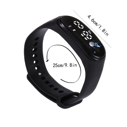 Kids Digital Silicone Sports Watch Bracelet