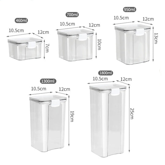Airtight Food Storage Container Set with Sealed Lids