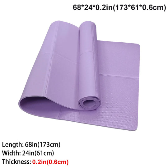 Foldable EVA Yoga Mat for Yoga, Pilates &amp; Floor Exercise