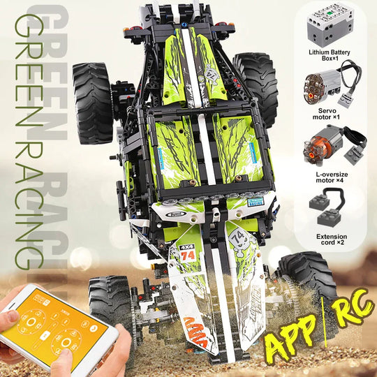 Mould King 18002 RC 4WD Off-Road Buggy Building Block Set
