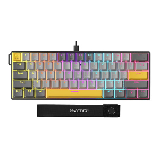 AJAZZ NK61 61-Key Wired RGB Mechanical Keyboard