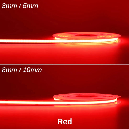 COB LED Strip Light 12V/24V Flexible Tape Light