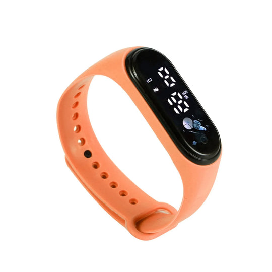 Kids Digital Silicone Sports Watch Bracelet