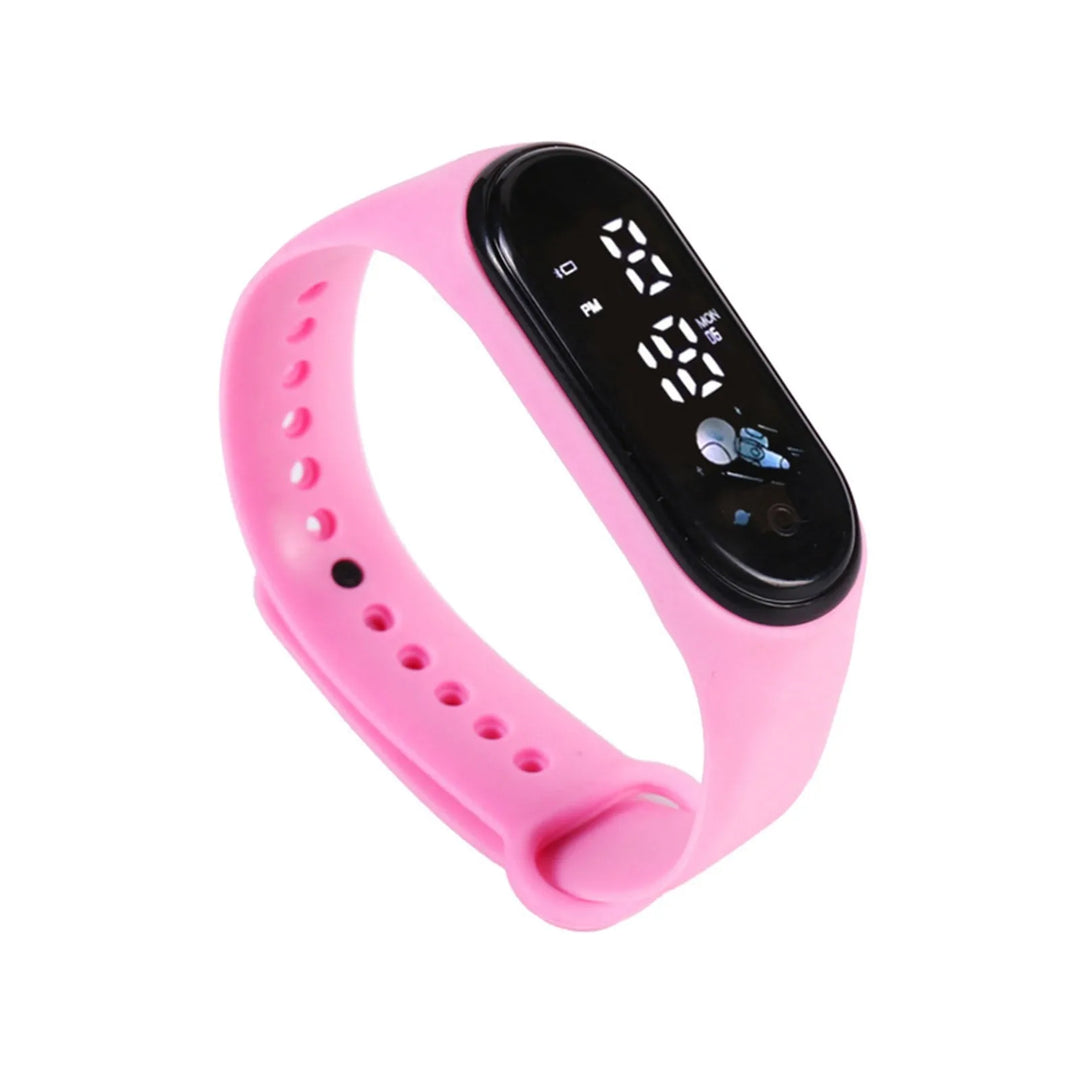 Kids Digital Silicone Sports Watch Bracelet