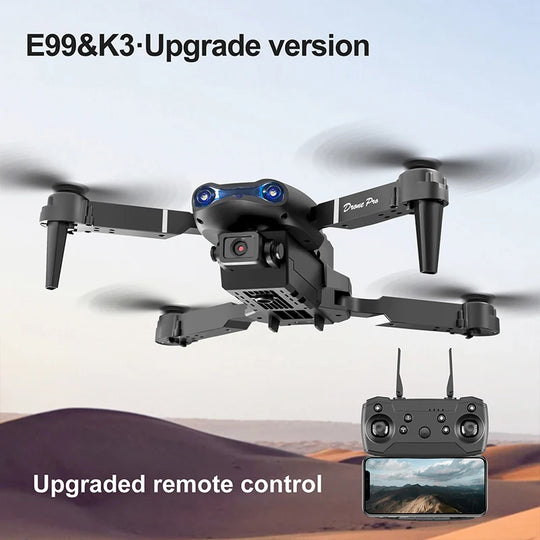 Foldable Dual Camera FPV Drone with Optical Flow Hover