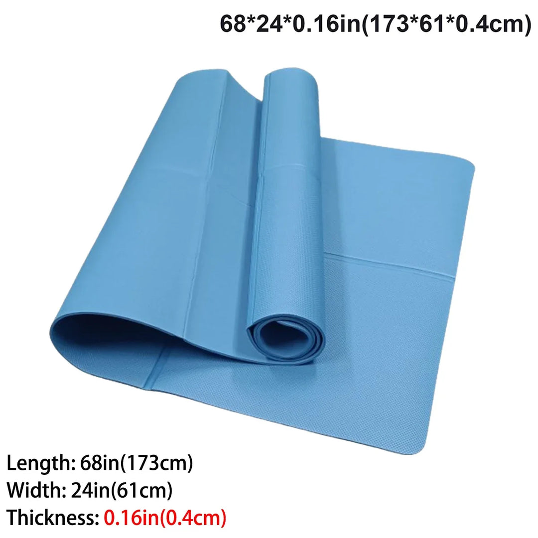 Foldable EVA Yoga Mat for Yoga, Pilates &amp; Floor Exercise