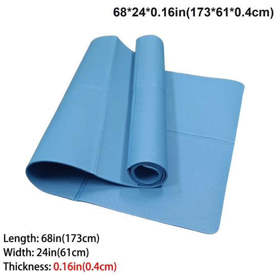 Foldable EVA Yoga Mat for Yoga, Pilates &amp; Floor Exercise