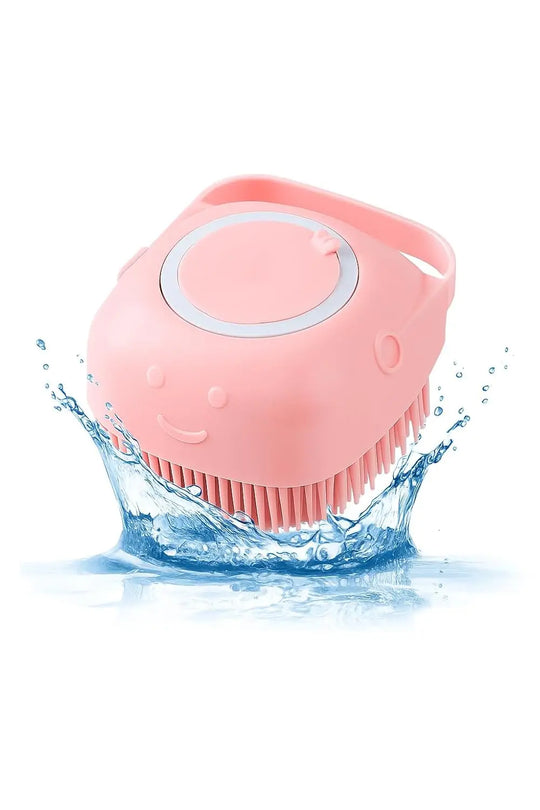 Silicone Pet Grooming Bath Brush for Deshedding