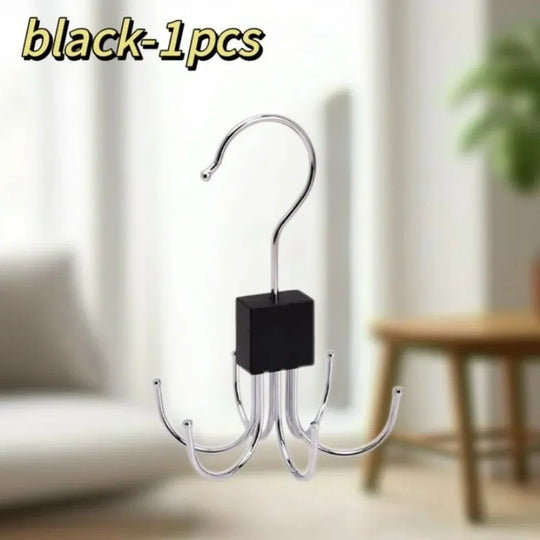 360° Rotating Foldable Multi-Hook Belt Hanger