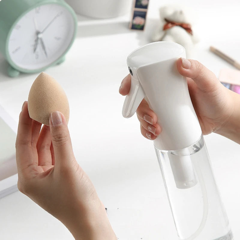 Continuous Fine Mist Spray Bottle for Hair &amp; Makeup