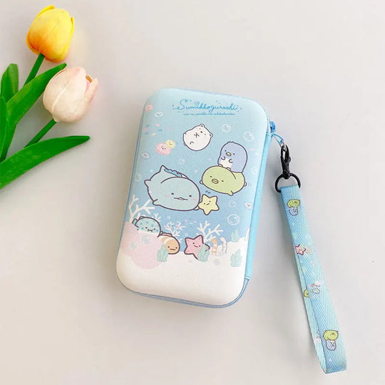 Portable Game Console Carrying Case with Wrist Lanyard