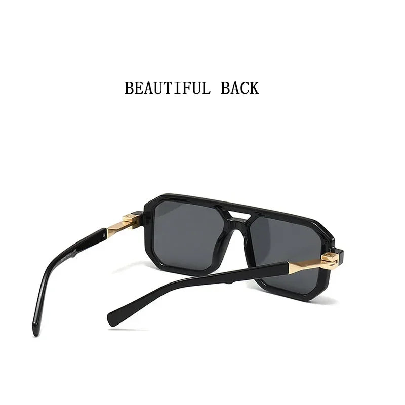 Vintage Square UV400 Fashion Sunglasses