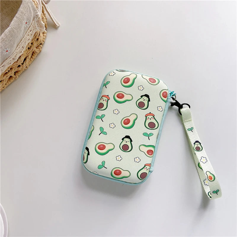 Portable Game Console Carrying Case with Wrist Lanyard