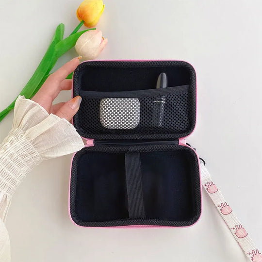 Portable Game Console Carrying Case with Wrist Lanyard