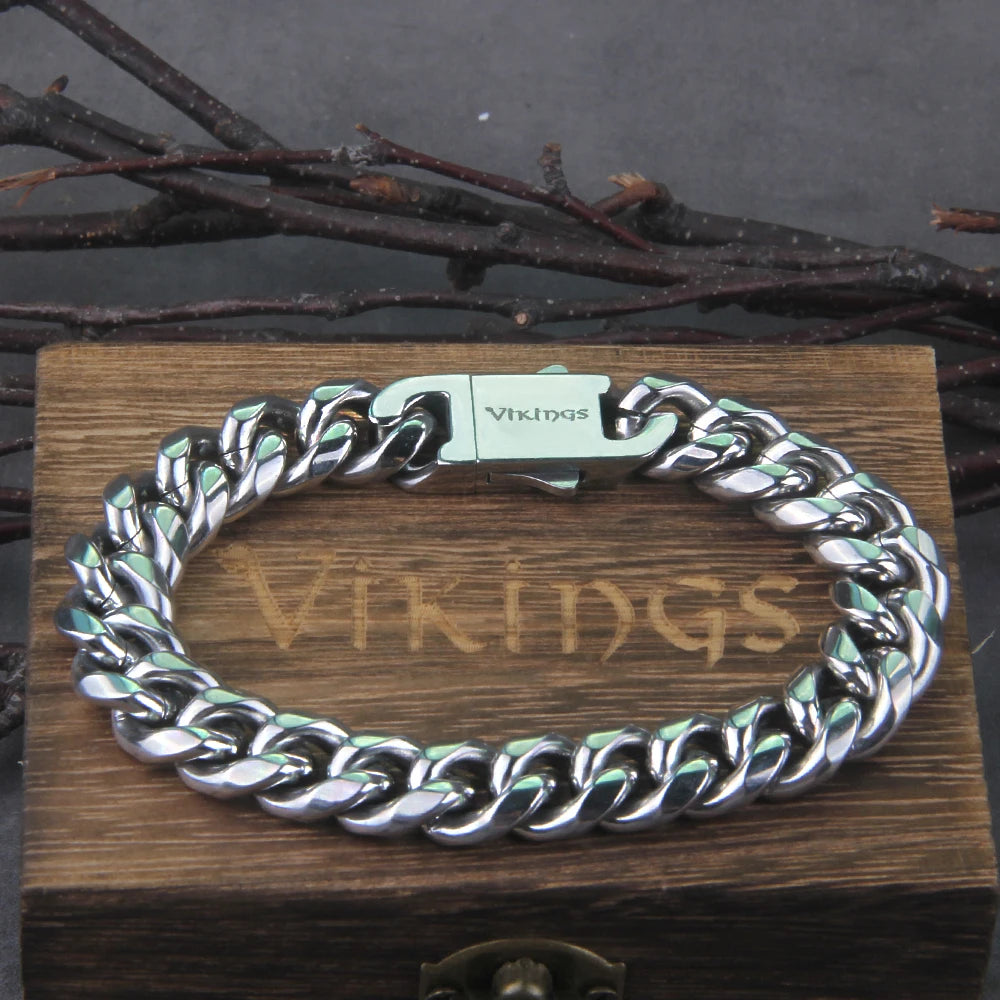 Men’s Stainless Steel Cuban Link Bracelet
