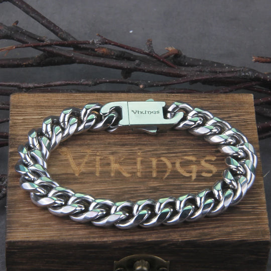 Men’s Stainless Steel Cuban Link Bracelet