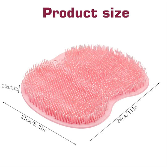 Silicone Shower Foot Scrubber Massage Mat