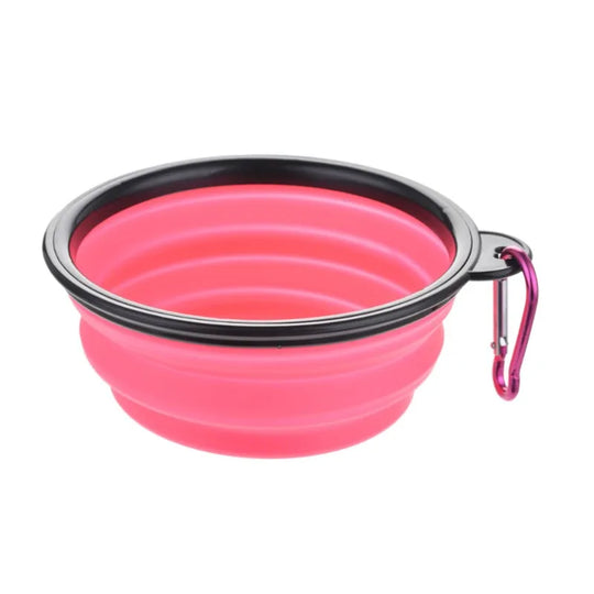 Collapsible Portable TPR Pet Travel Bowl