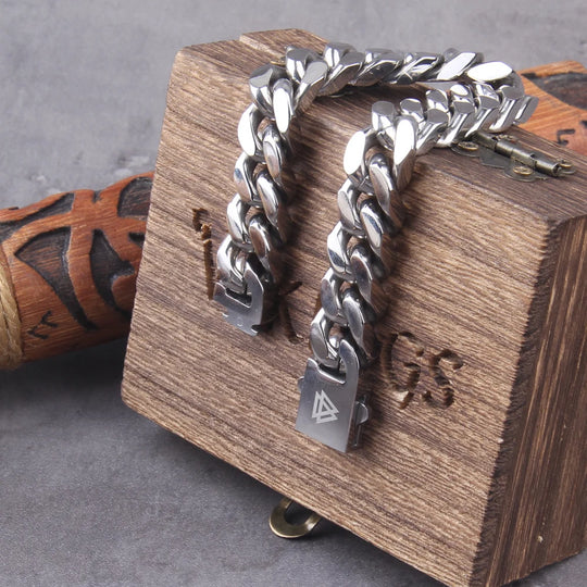 Men’s Stainless Steel Cuban Link Bracelet